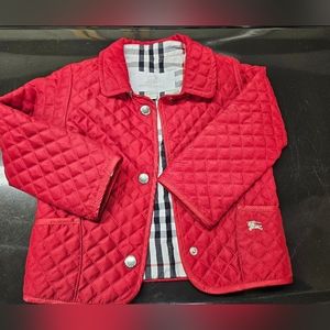 BURBERRY Baby Quilted Jacket